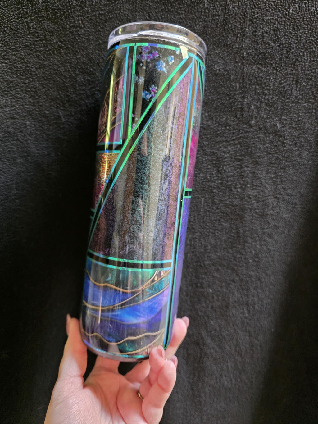 Dark & Moody | 30oz Skinny Stainless Steel Epoxy Tumbler