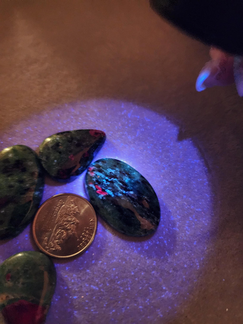 Bulk Lot  | Natural Ruby Zoisite Cabochons