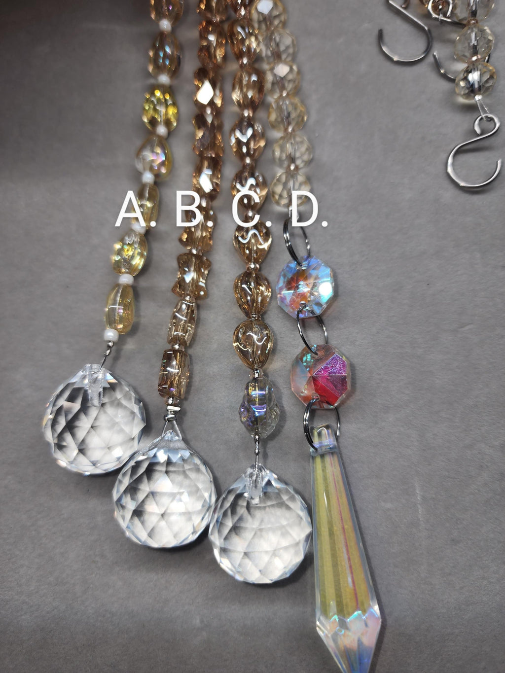 Glass Single Strand Suncatchers