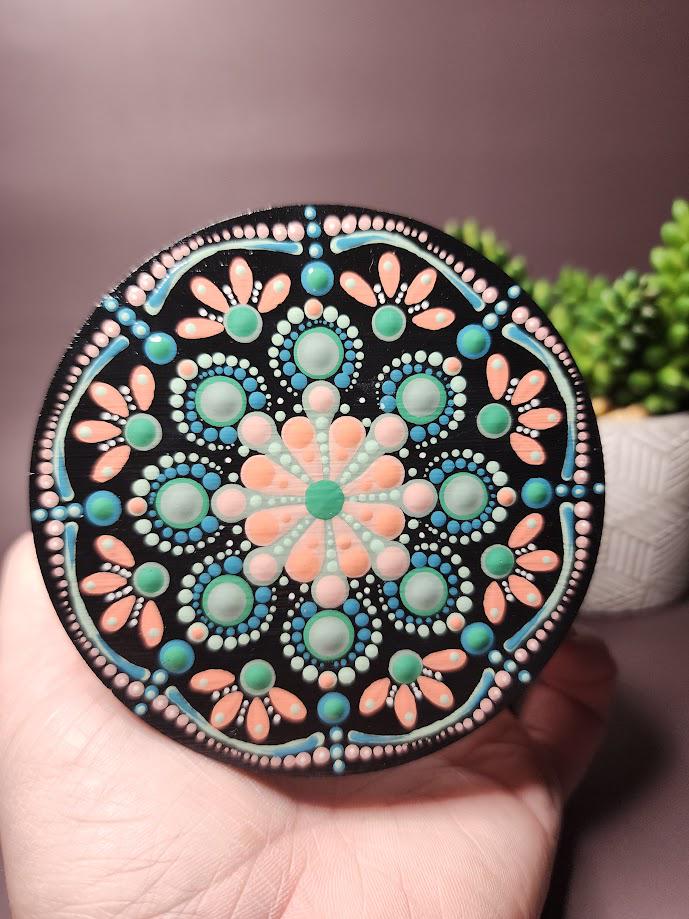 Floral Booktrovert Mandala Stash Jar